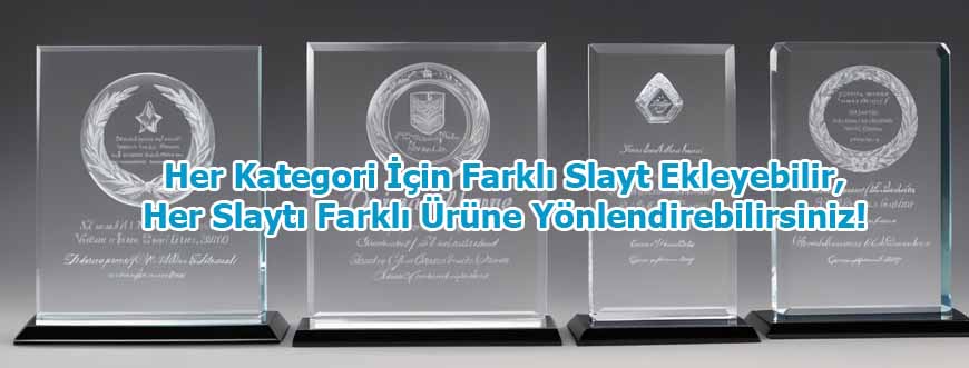Elmas kesim Premium Kristal Plaket